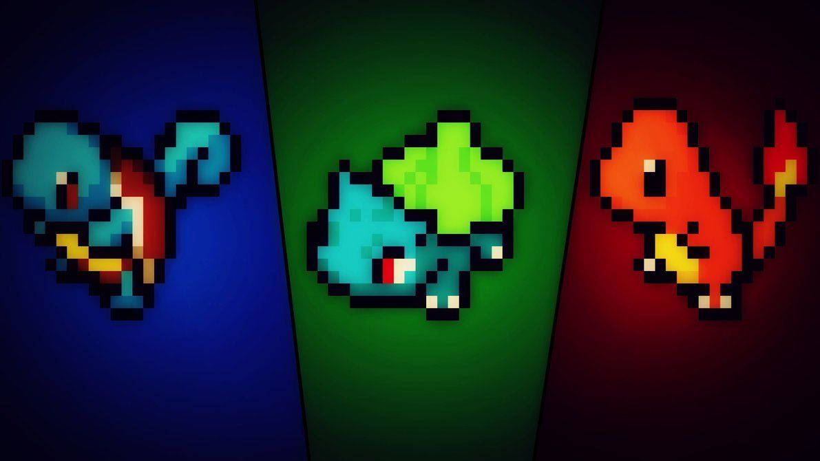 Pokémon 8 Bit Wallpaper