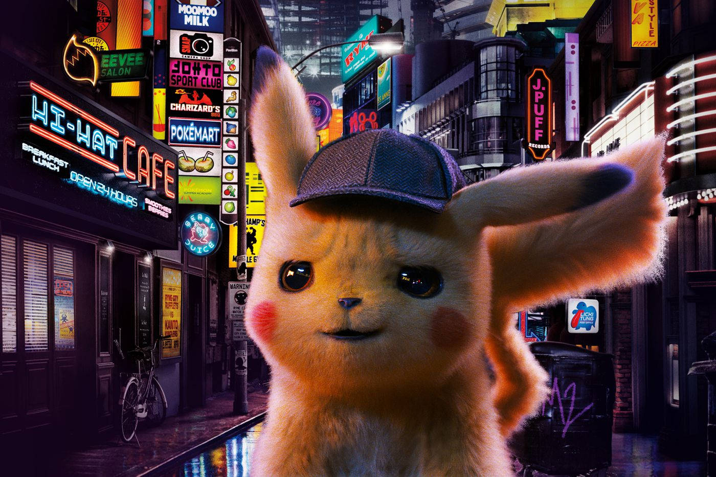 Pokemon Detective Pikachu Determined Wallpaper