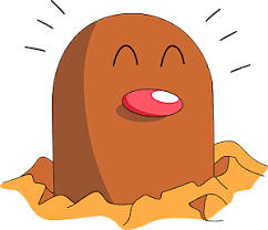 Pokemon's Diglett - The Mole Pokemon With A Smile Wallpaper