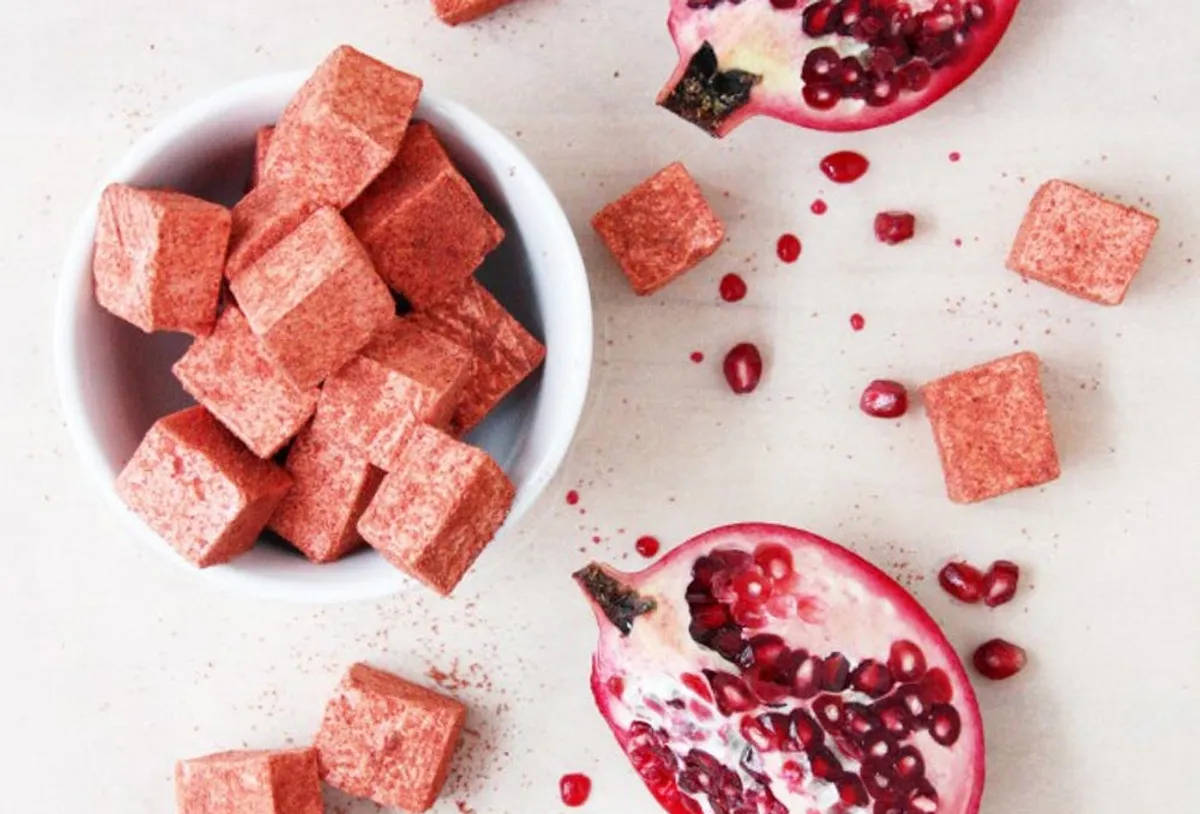 Pomegranate Homemade Marshmallows Wallpaper