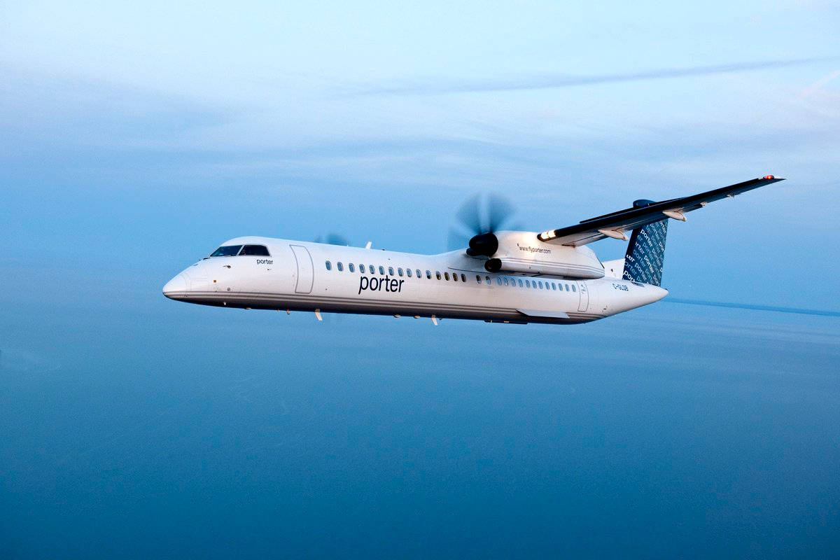 Porter Airlines Blue Ocean Wallpaper