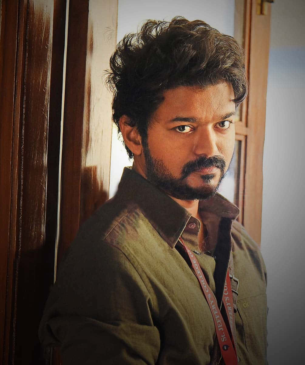 Portrait Photography Vijay Indian Actor Wallpaper