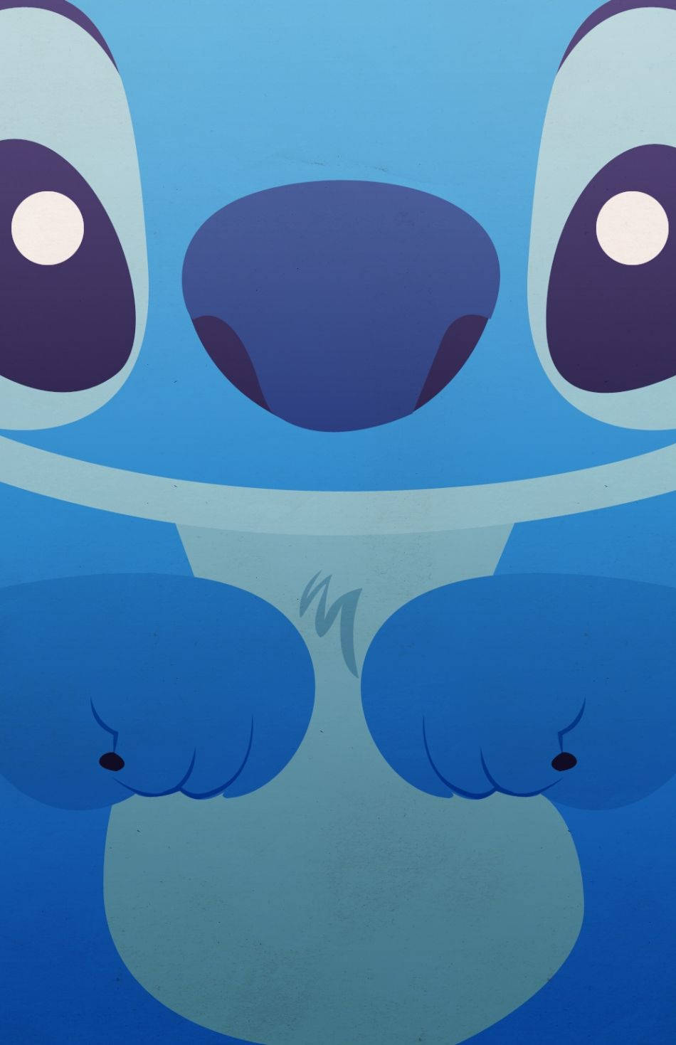 Pout Away Your Troubles With This Cute Kawaii Stitch. Wallpaper