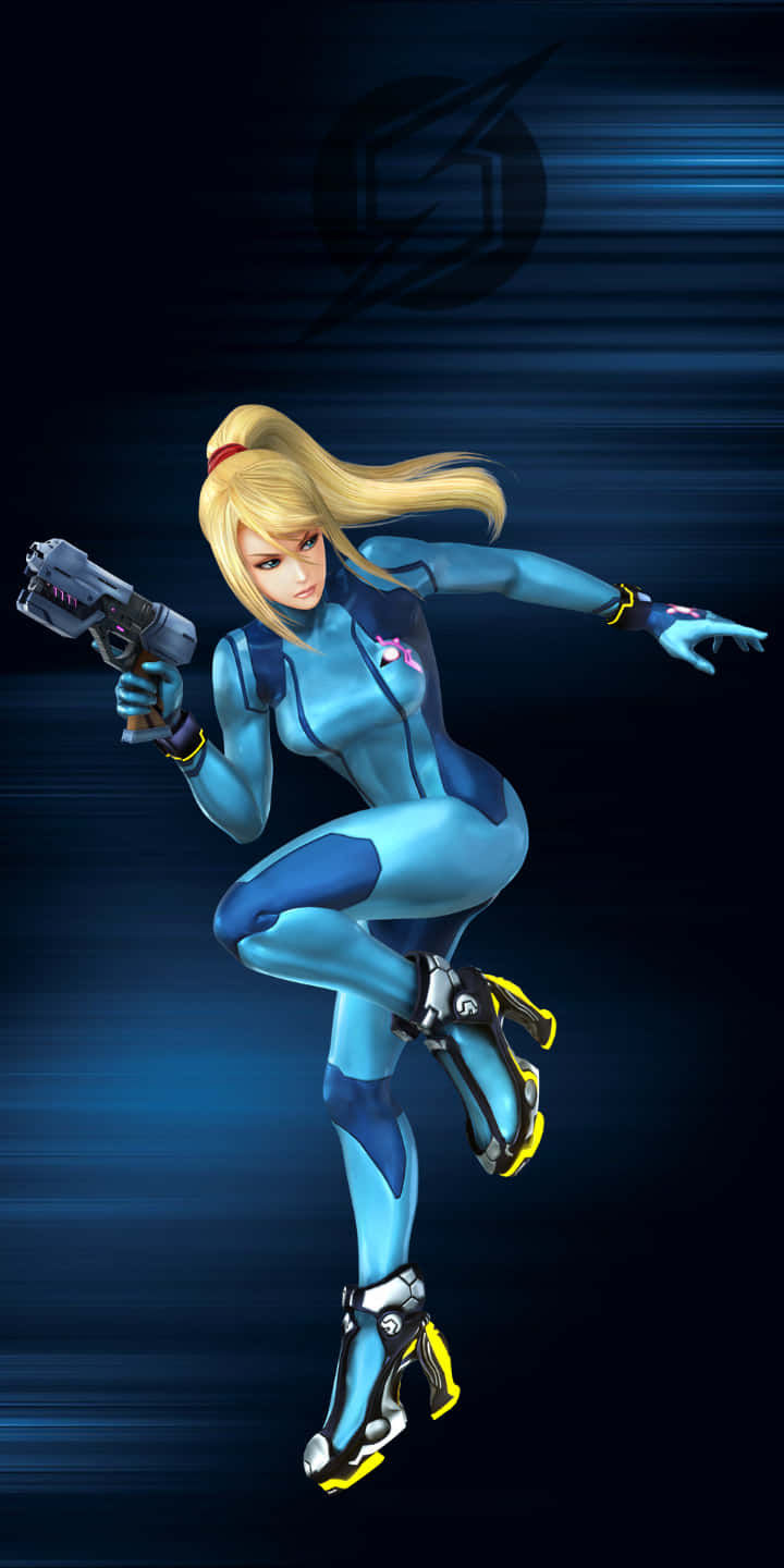 Power At Your Fingertips - Zero Suit Samus Wallpaper