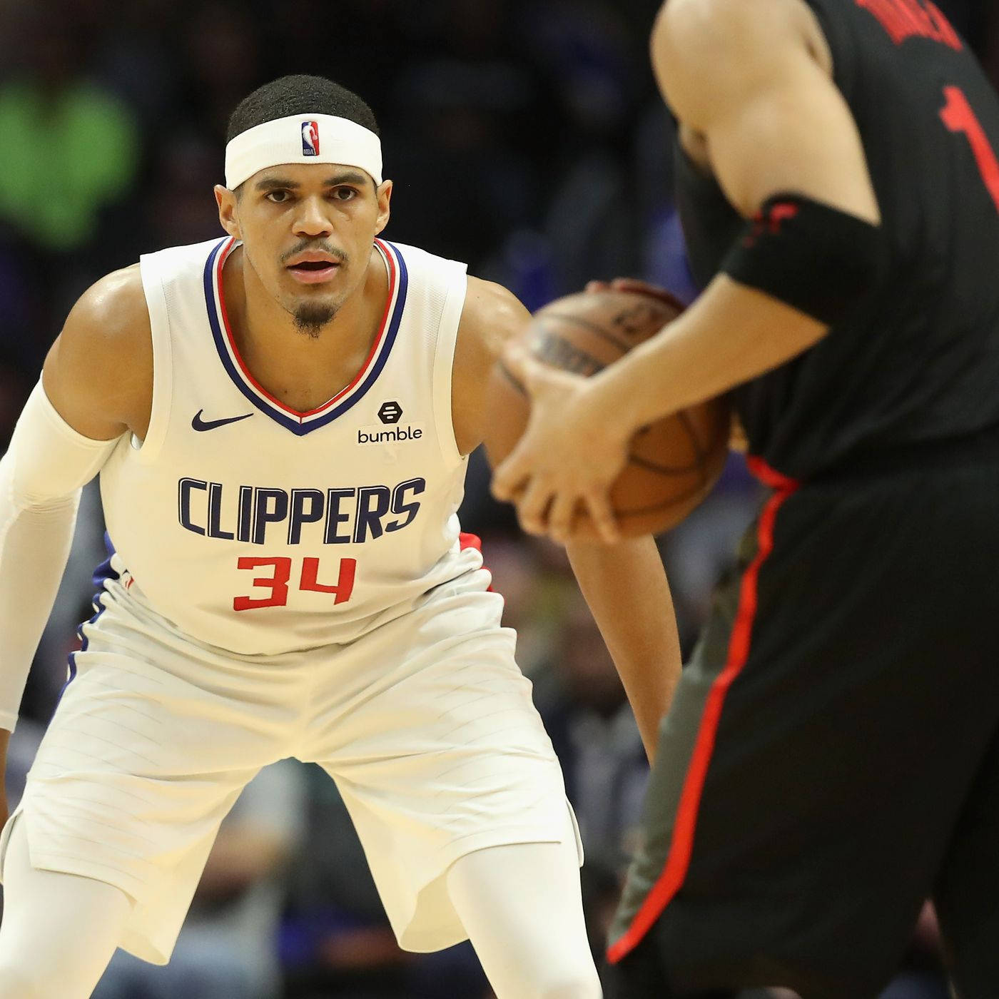 Power Forward Tobias Harris Los Angeles Clippers Wallpaper