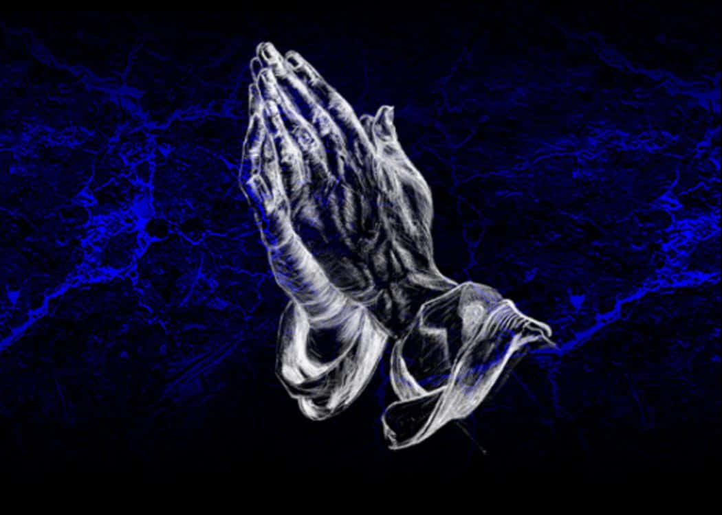 Praying Hands In Faith And Gratitude Wallpaper