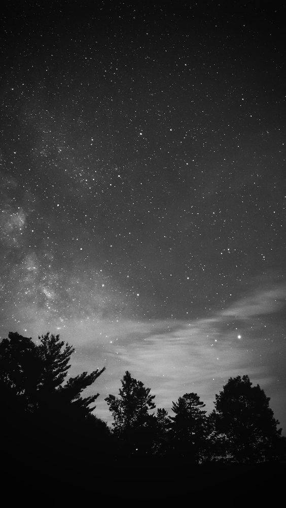 Pretty Aesthetic Monochrome Sky Wallpaper