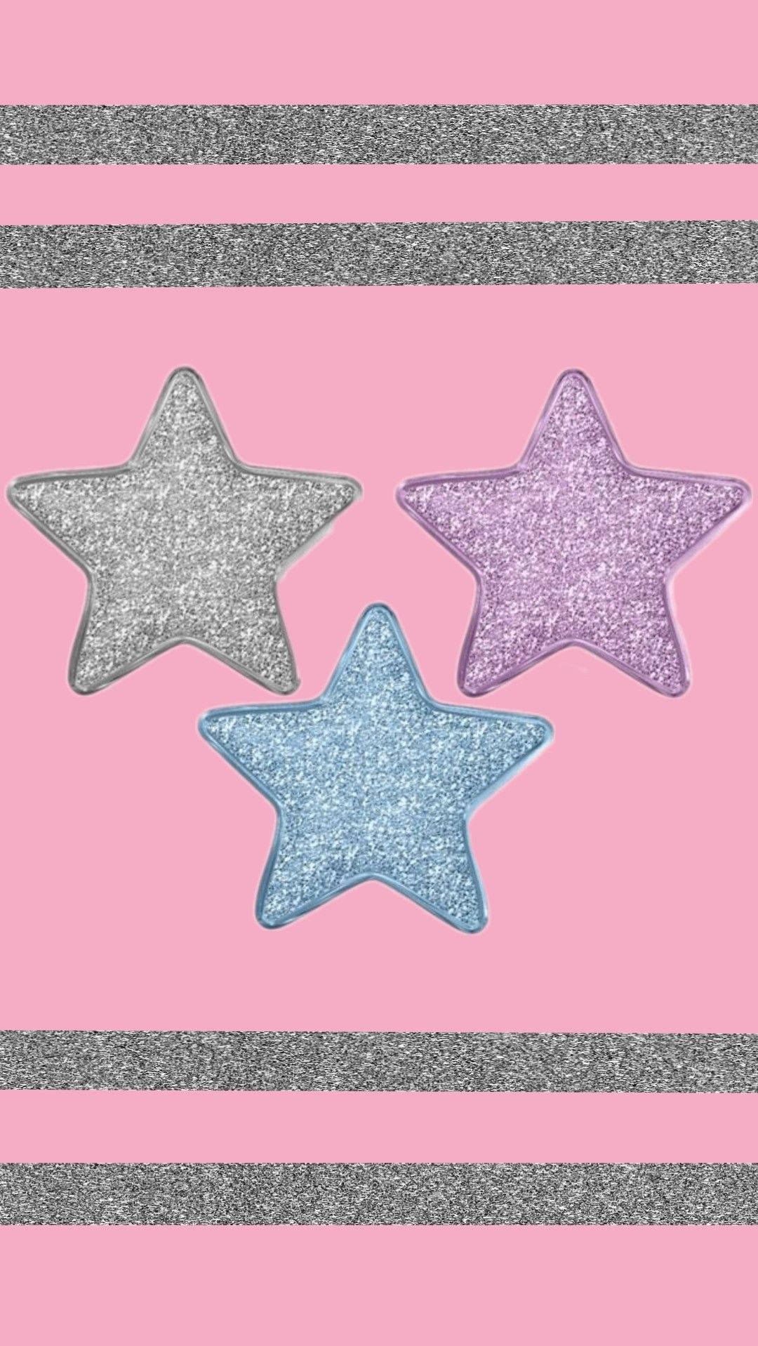 Pretty Colorful Stars Lock Screen Wallpaper