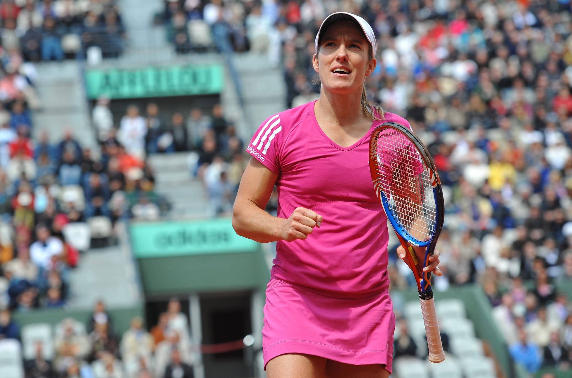 Pretty In Pink Justine Henin Wallpaper