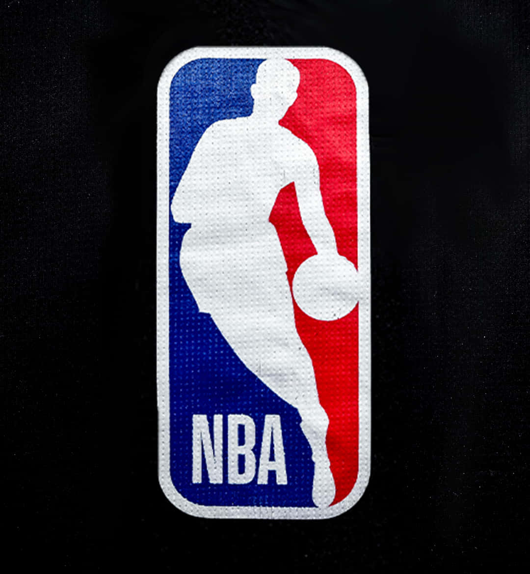 Printed Nba Logo On Cloth Wallpaper