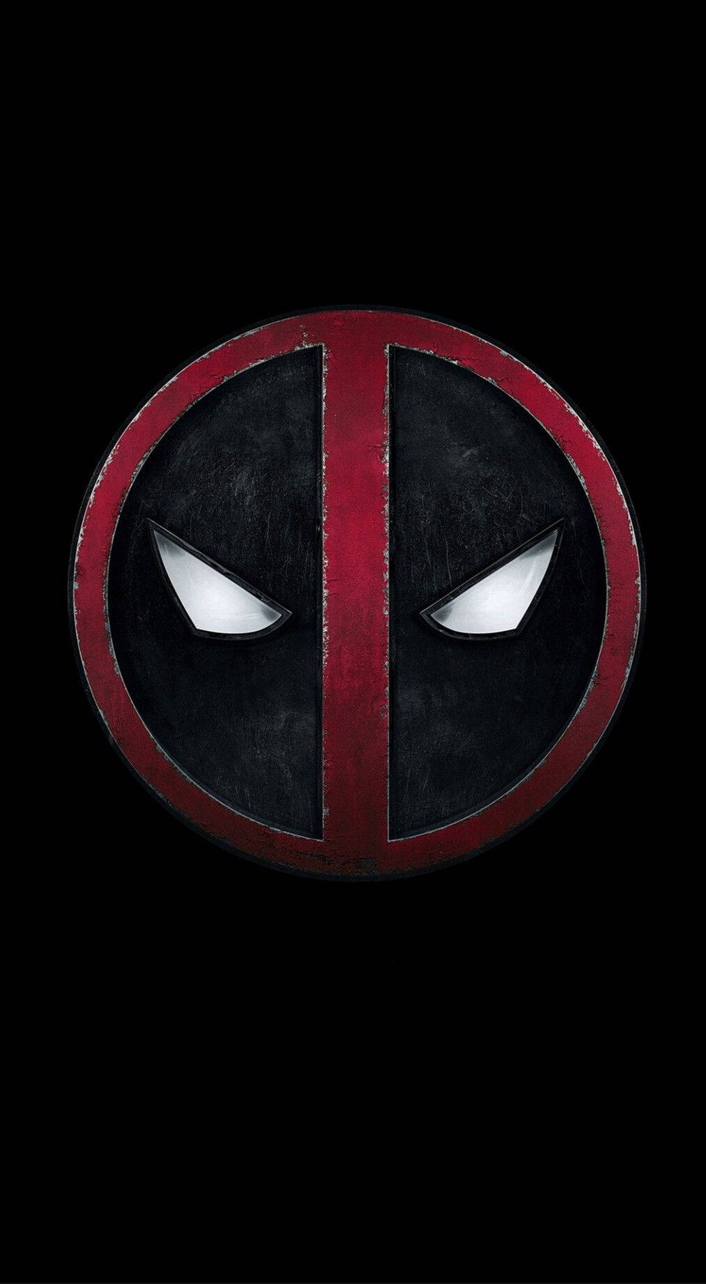 Protect Your Device With Deadpool's Mask Logo Wallpaper