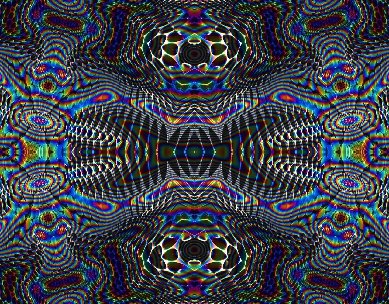 Psychedelic Grunge Explosion Wallpaper