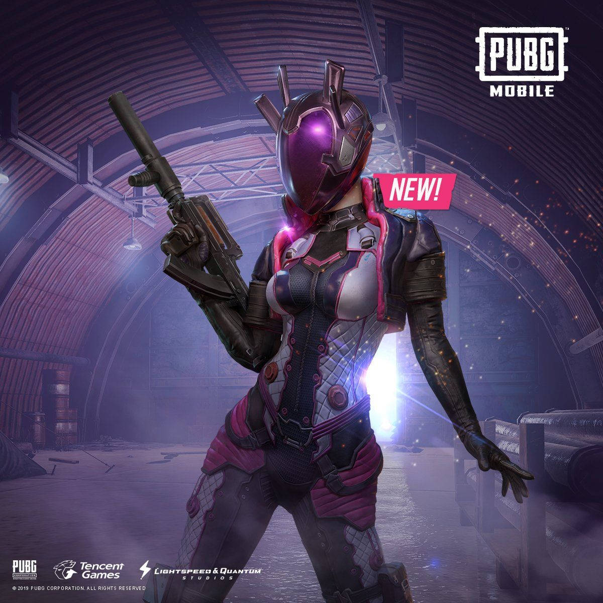 Pubg 3d Live Hd Mobile Futuristic Bunny Wallpaper