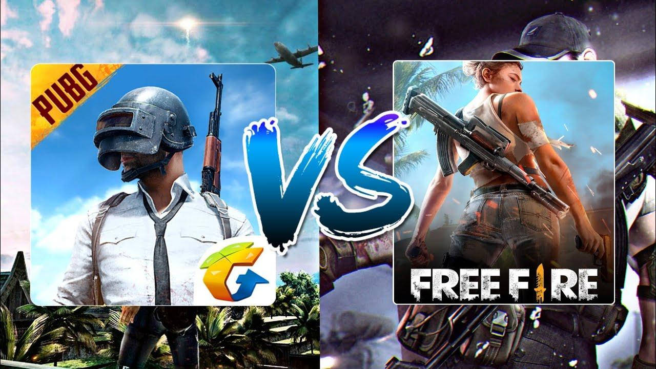 Pubg Vs Free Fire App Icons Wallpaper