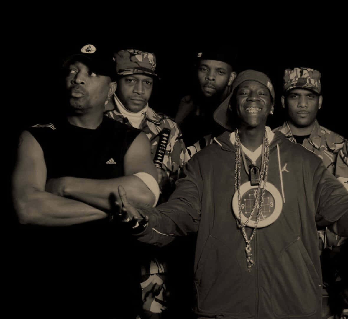 Public Enemy Group Portrait Wallpaper