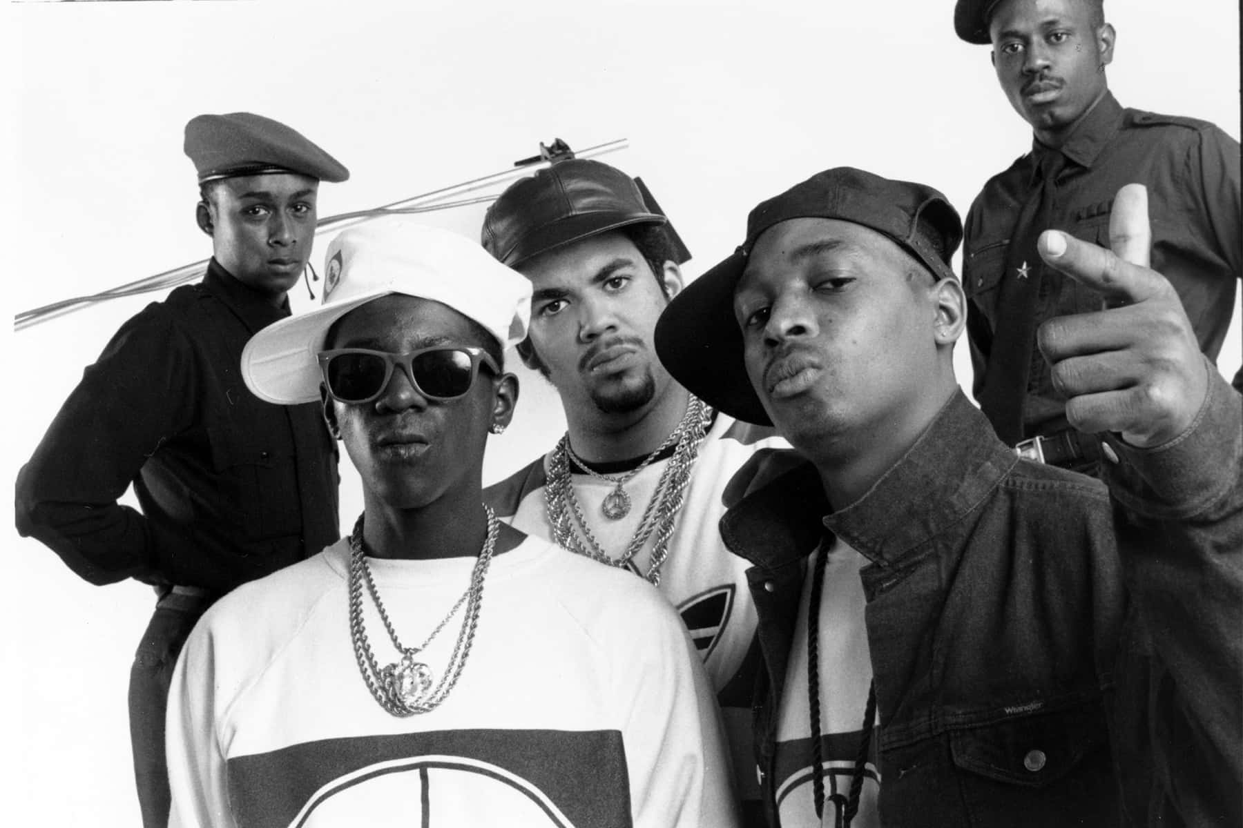 Public Enemy Group Portrait Wallpaper