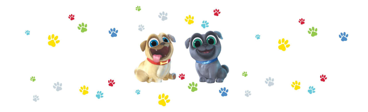 Puppy Dog Pals Banner Wallpaper