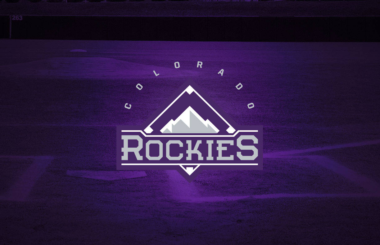 Purple Art Colorado Rockies Wallpaper