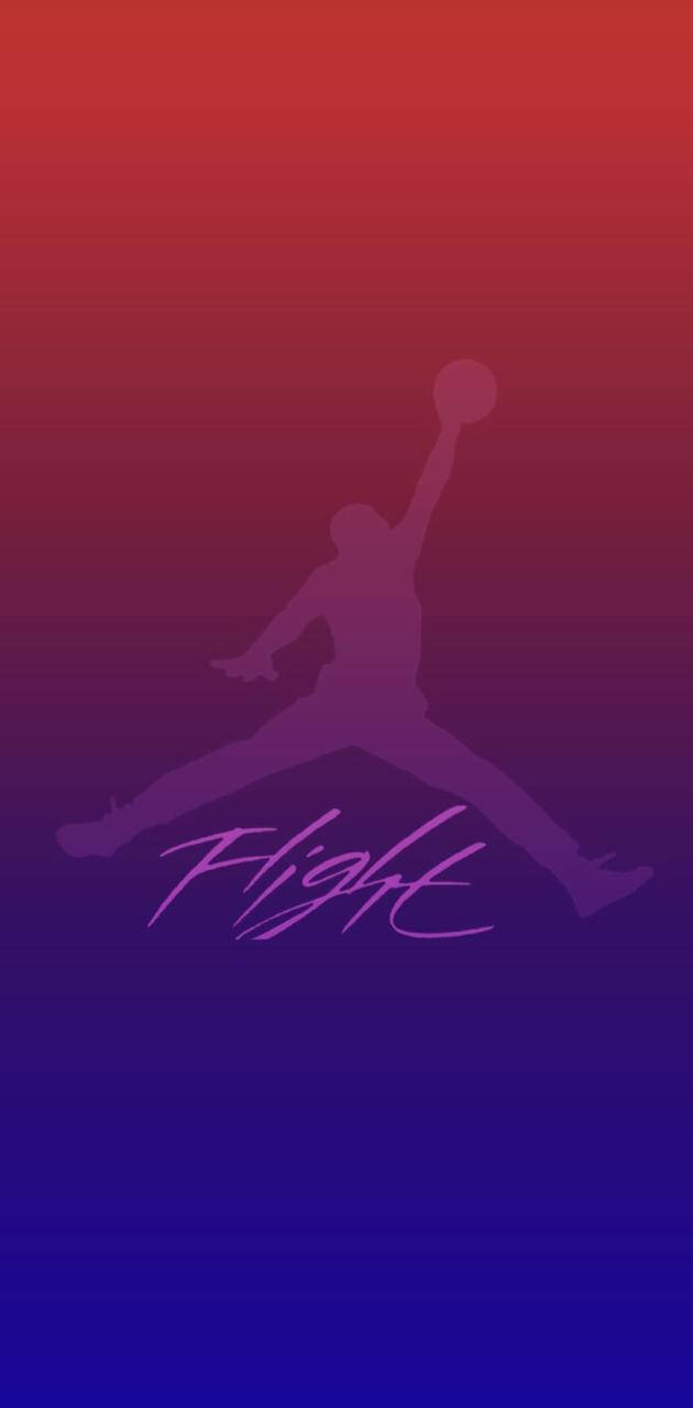 Purple Jordan Red Blue Wallpaper