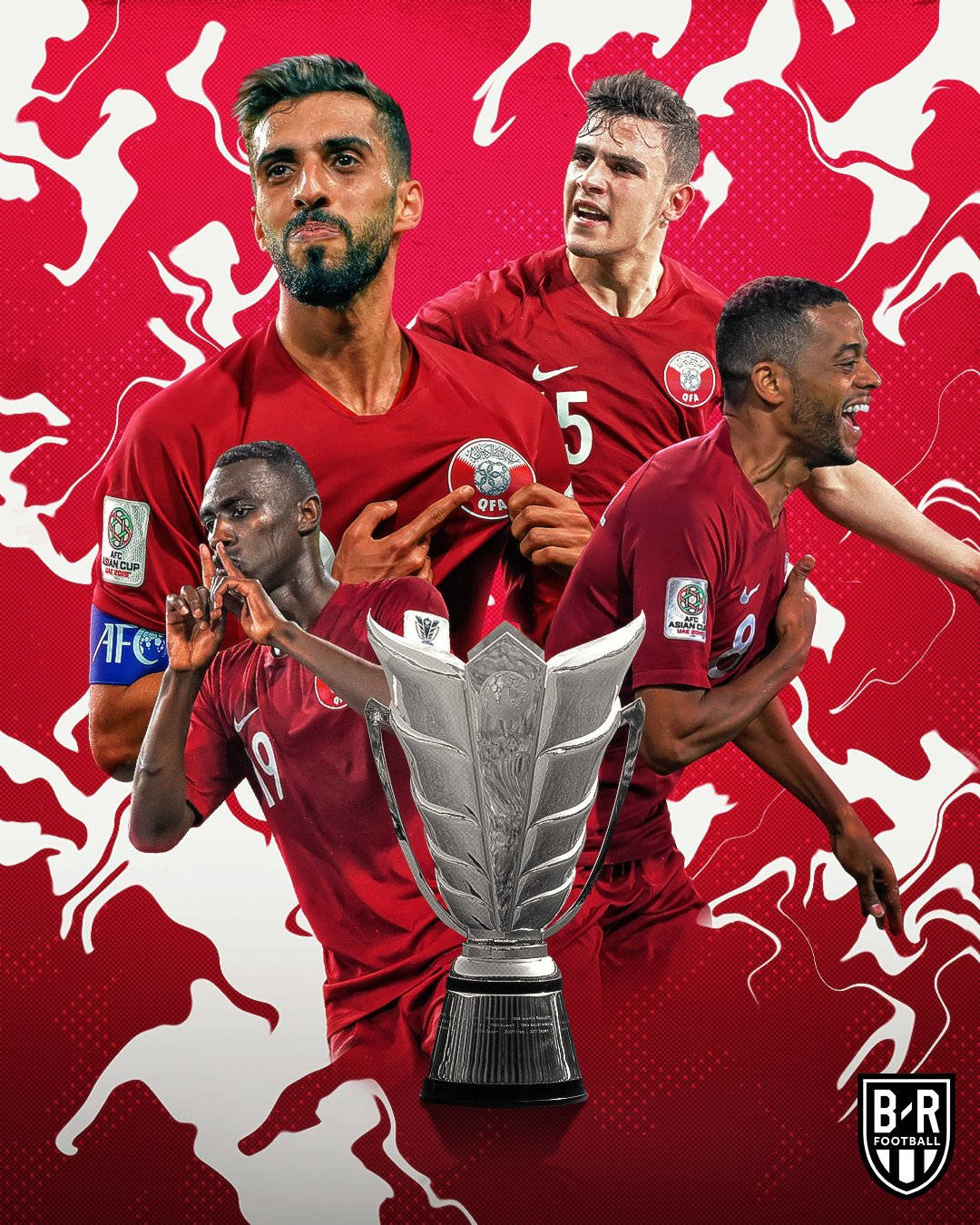 Qatar National Football Team Afc Asian Cup Wallpaper