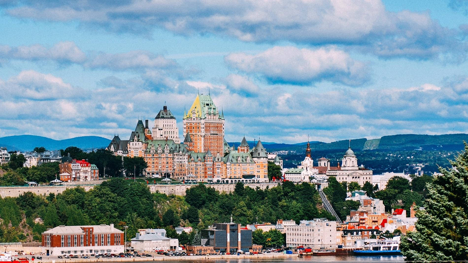 Quebec City Sunny Day Wallpaper