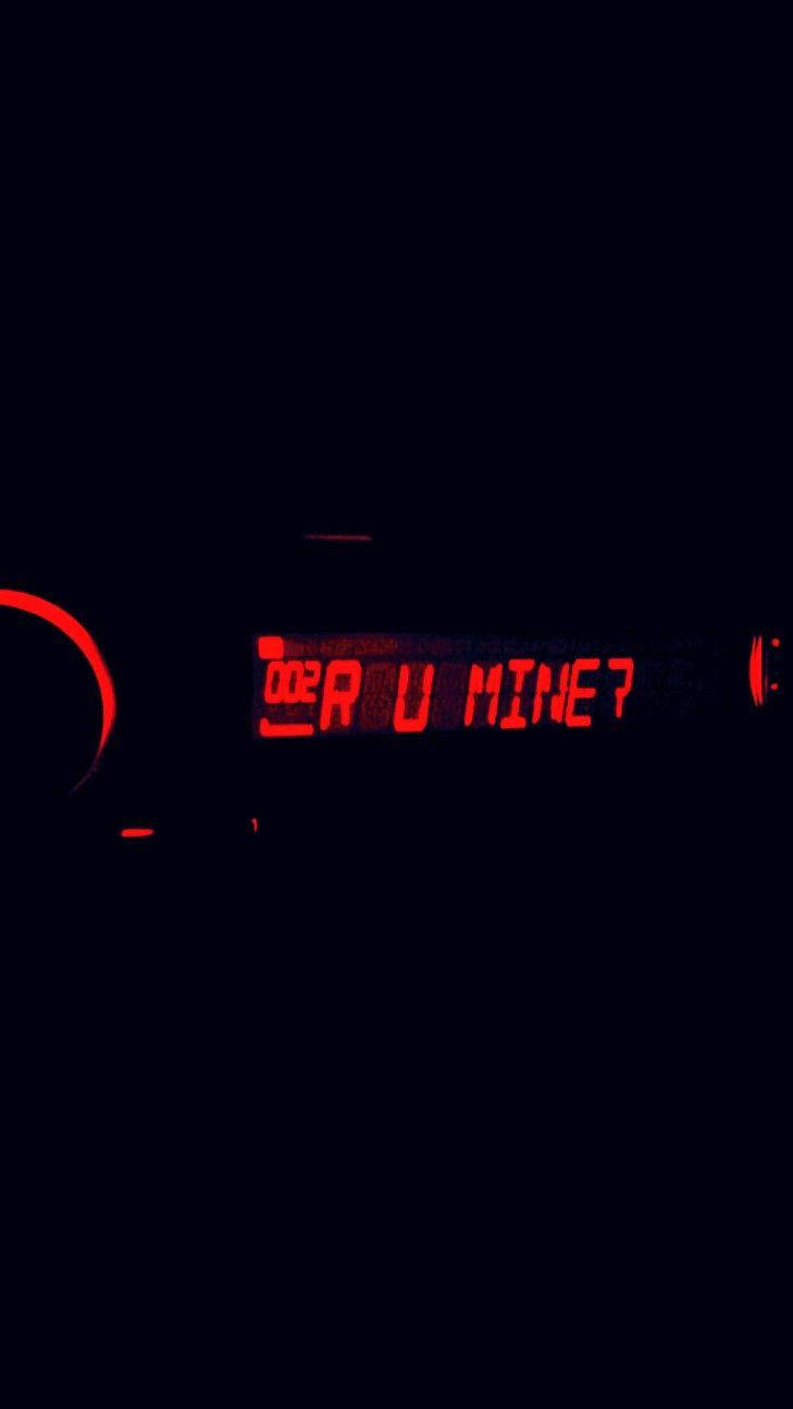 R U Mine Dark Grunge Aesthetic Wallpaper