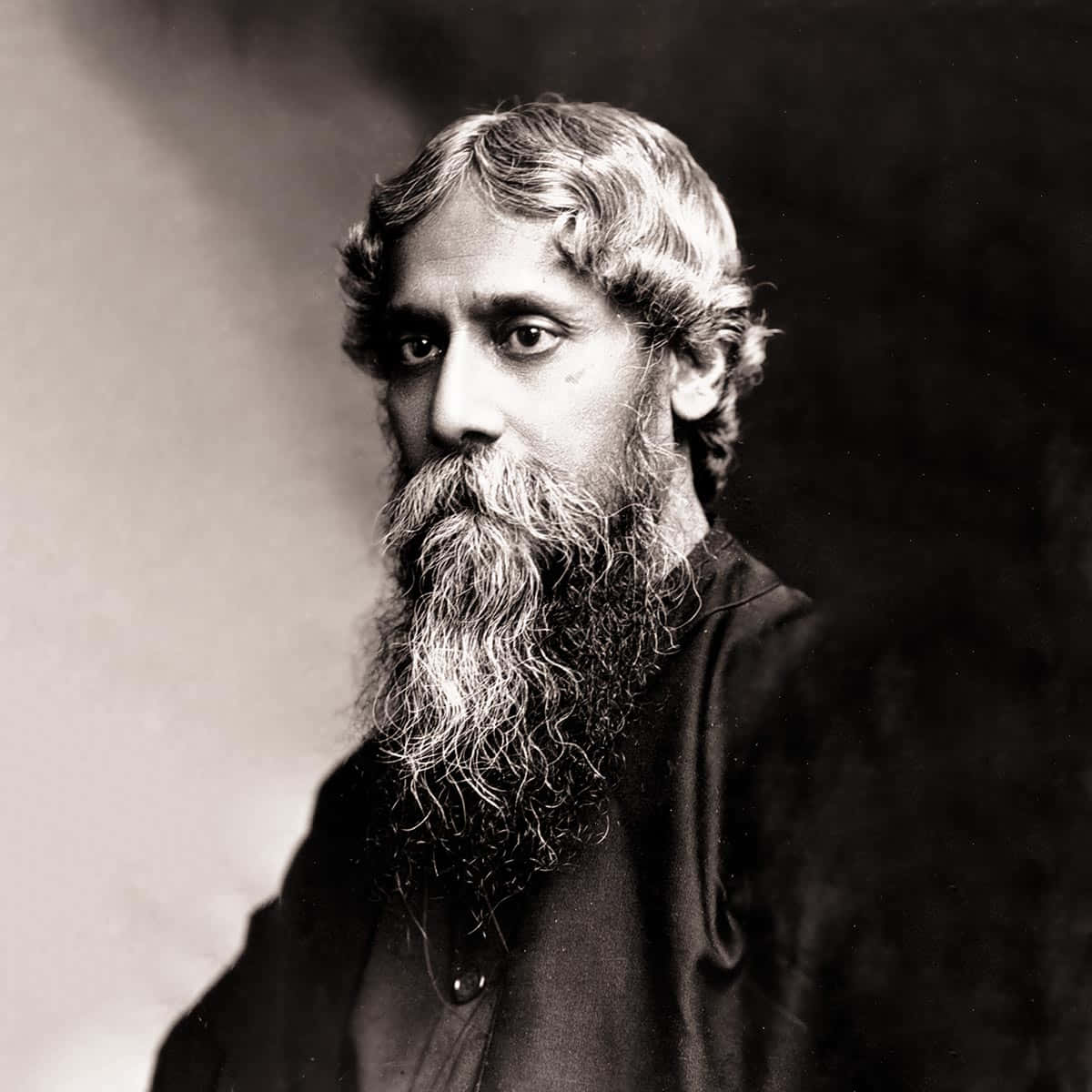 Rabindranath Tagore Portrait Wallpaper