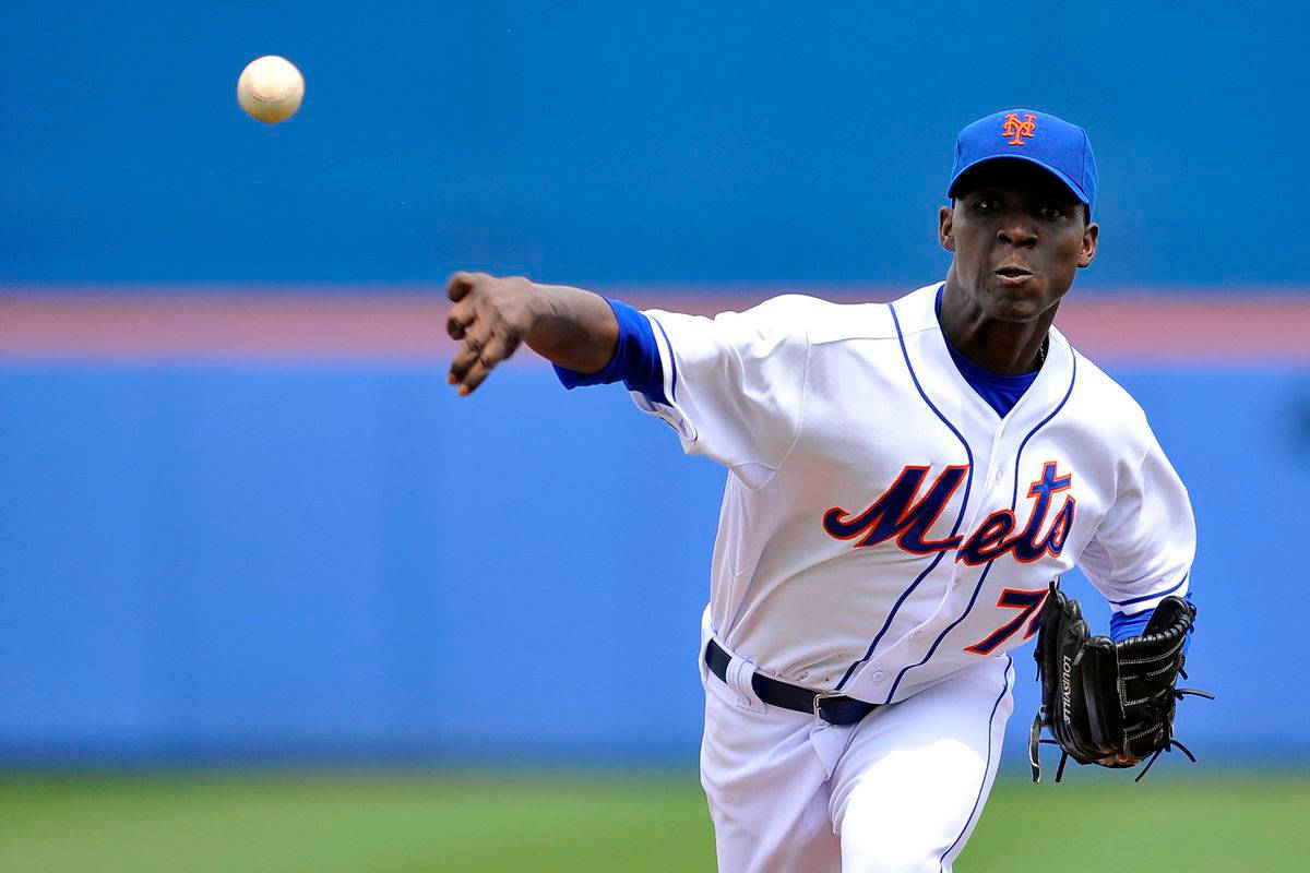 Rafael Montero After Throwing Baseball Wallpaper