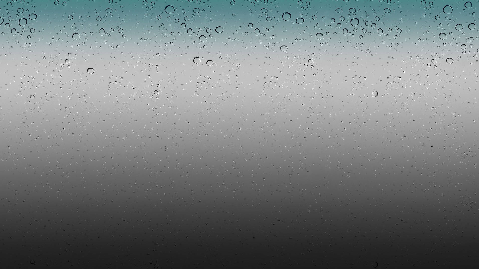 Raindrops On A Blue And White Color Gradient Wallpaper