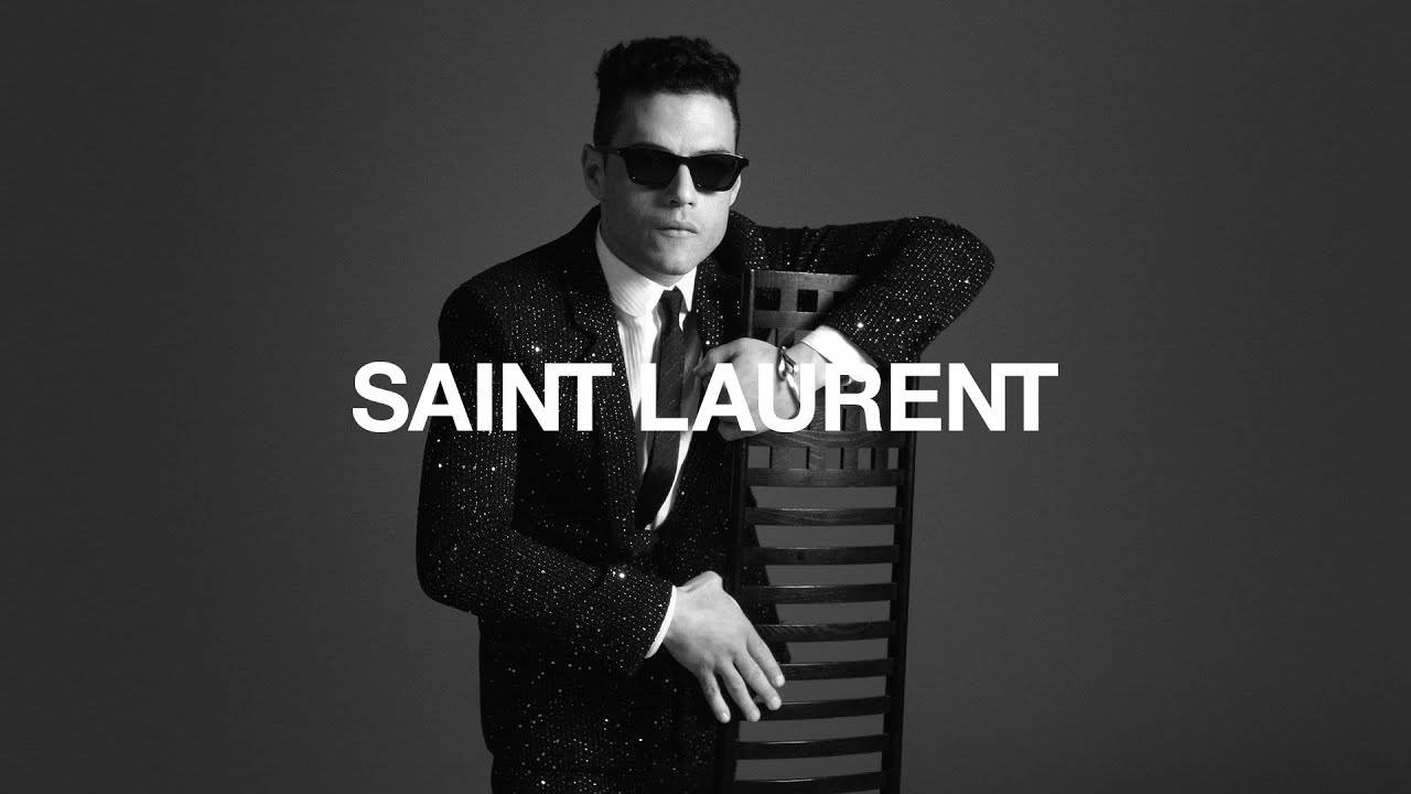Rami Malek For Saint Laurent Wallpaper