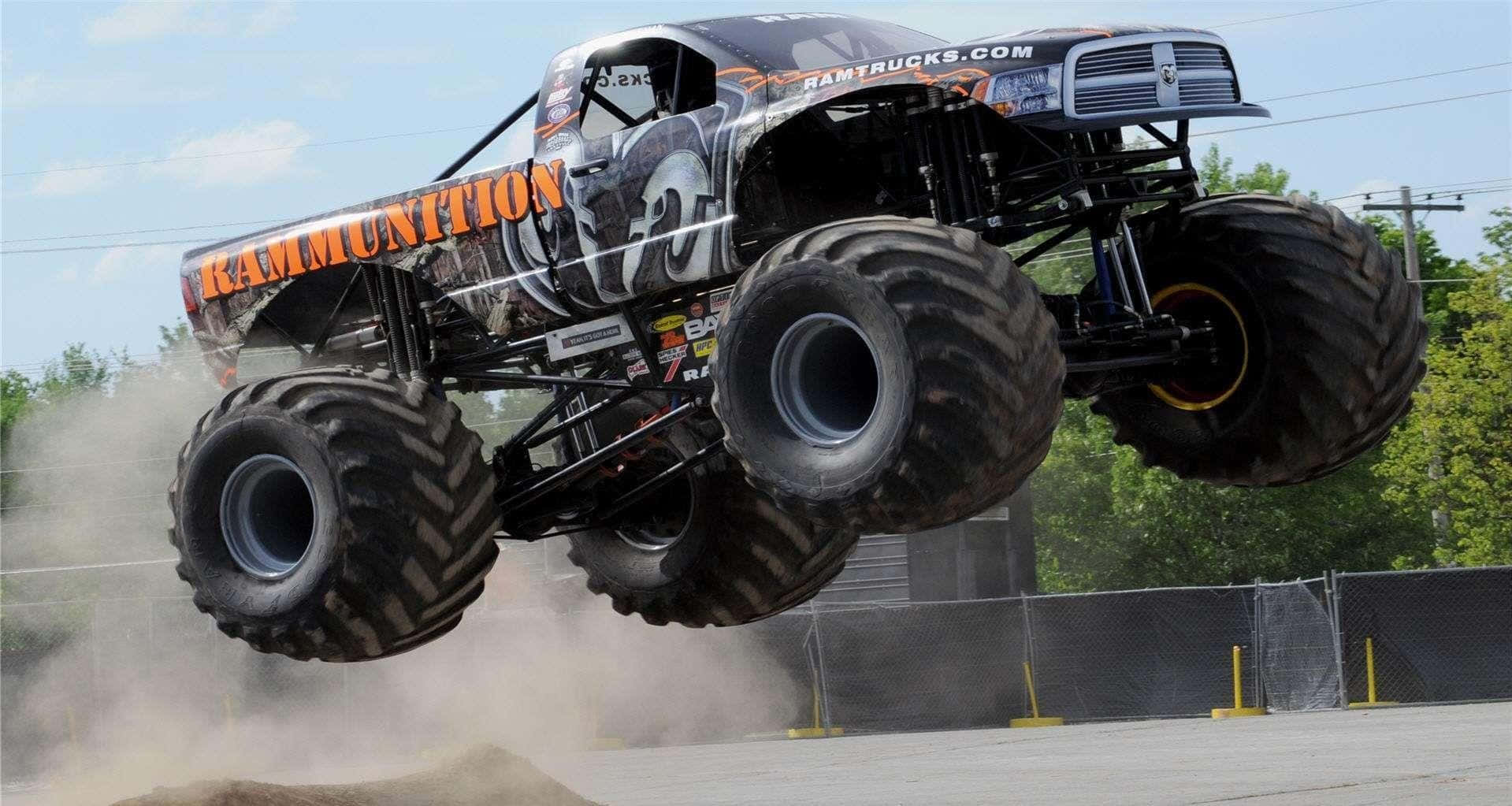 Rammunition Monster Truck Wallpaper