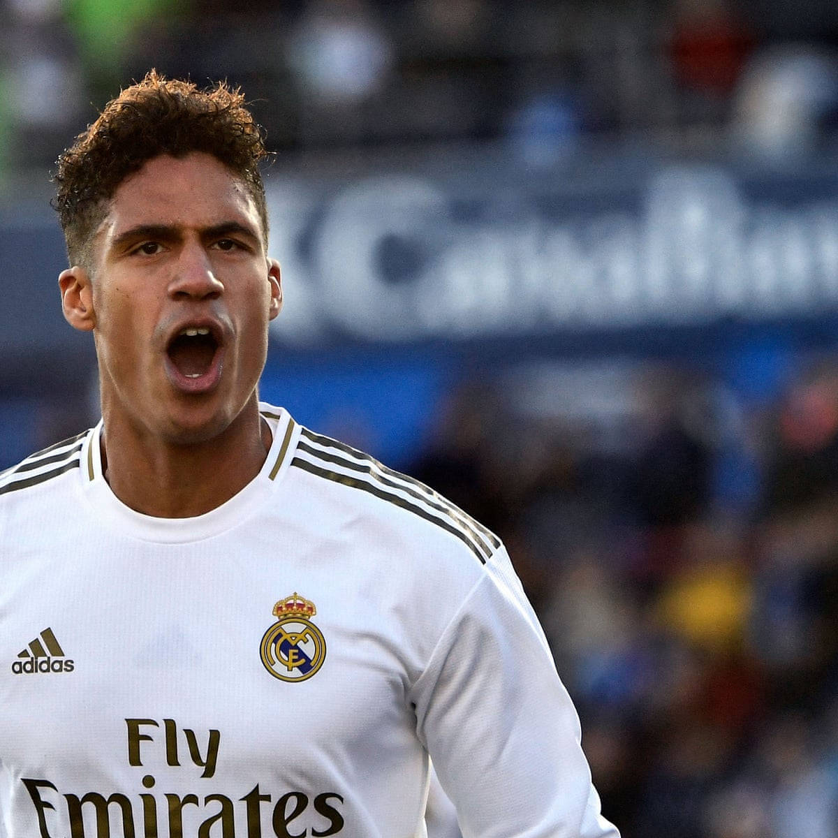 Raphael Varane Yelling Wallpaper