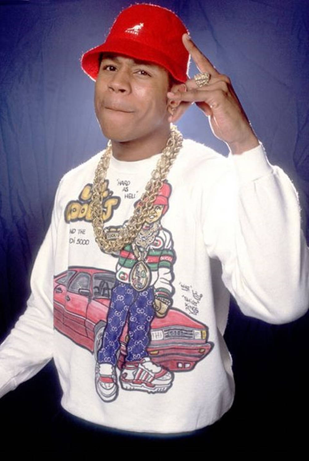 Rapper Ll Cool J 1987 Chicago Portrait Session Wallpaper