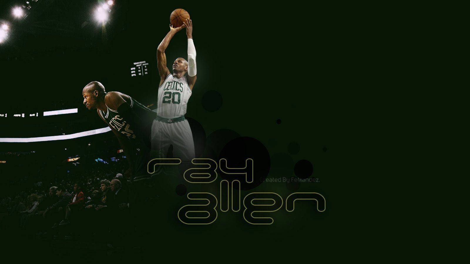 Ray Allen Magnificent Shoot Wallpaper