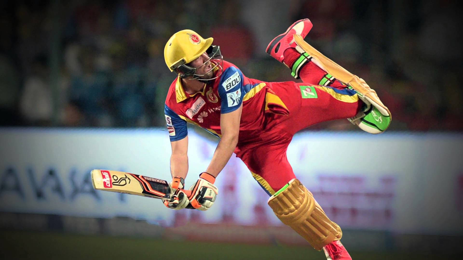 Rcb Ab De Villiers Diving Shot Wallpaper