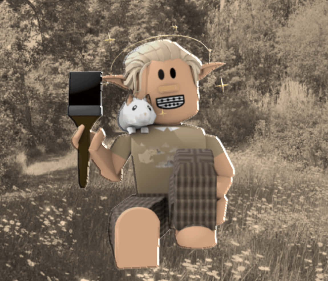 Ready For An Unforgettable Adventure With Roblox Wallpaper