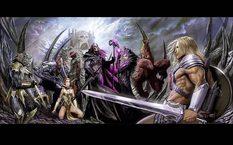 Realistic He-man And The Masters Of The Universe Art Wallpaper