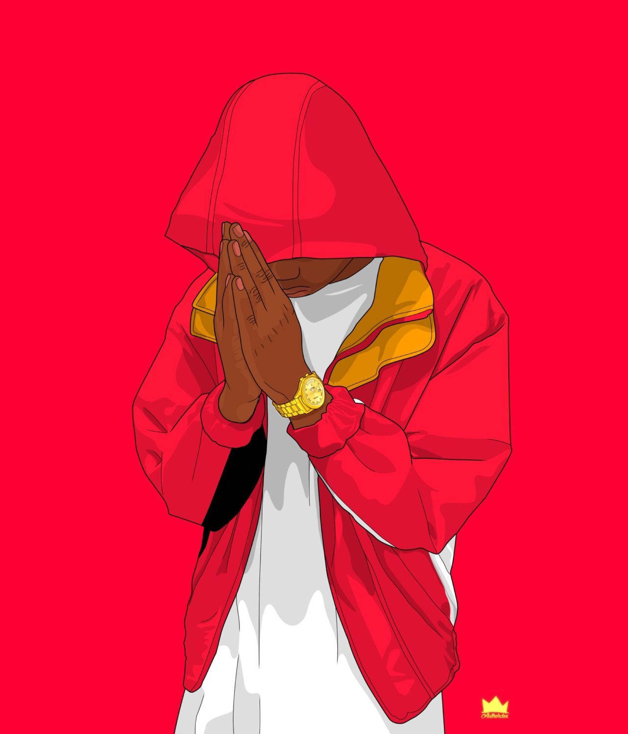 Red Dope Cartoon Wallpaper