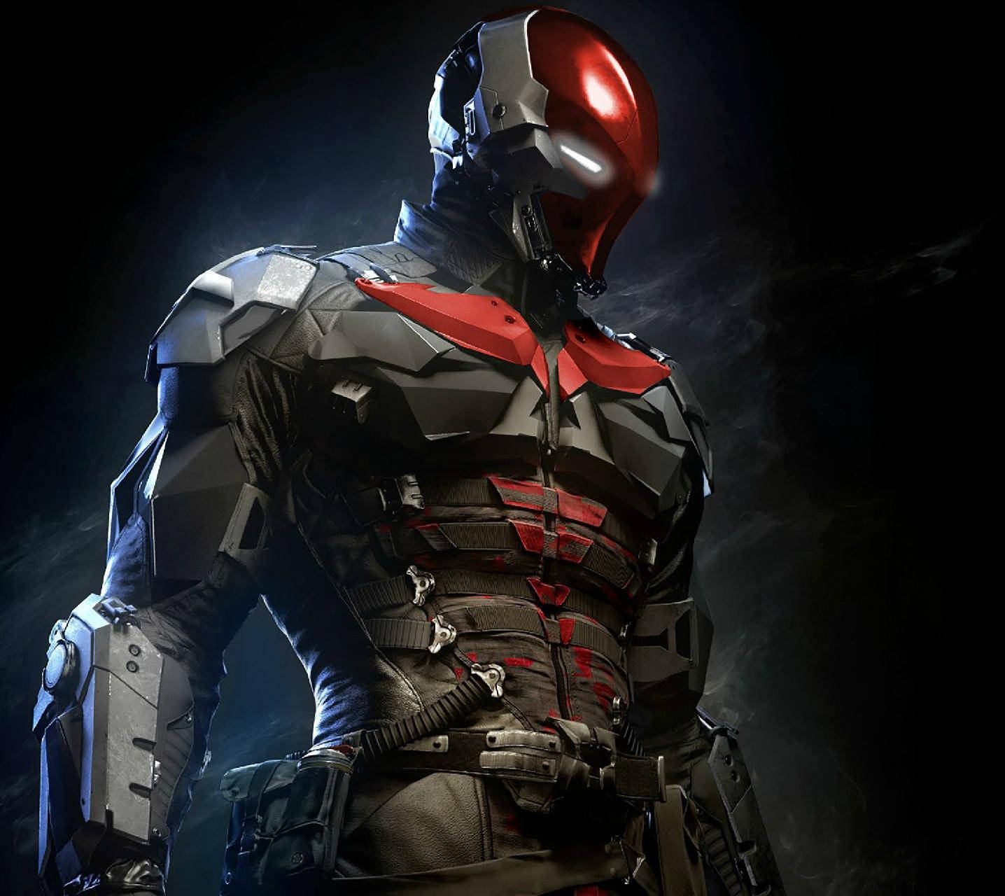 Red Hood In Metal Suit Wallpaper