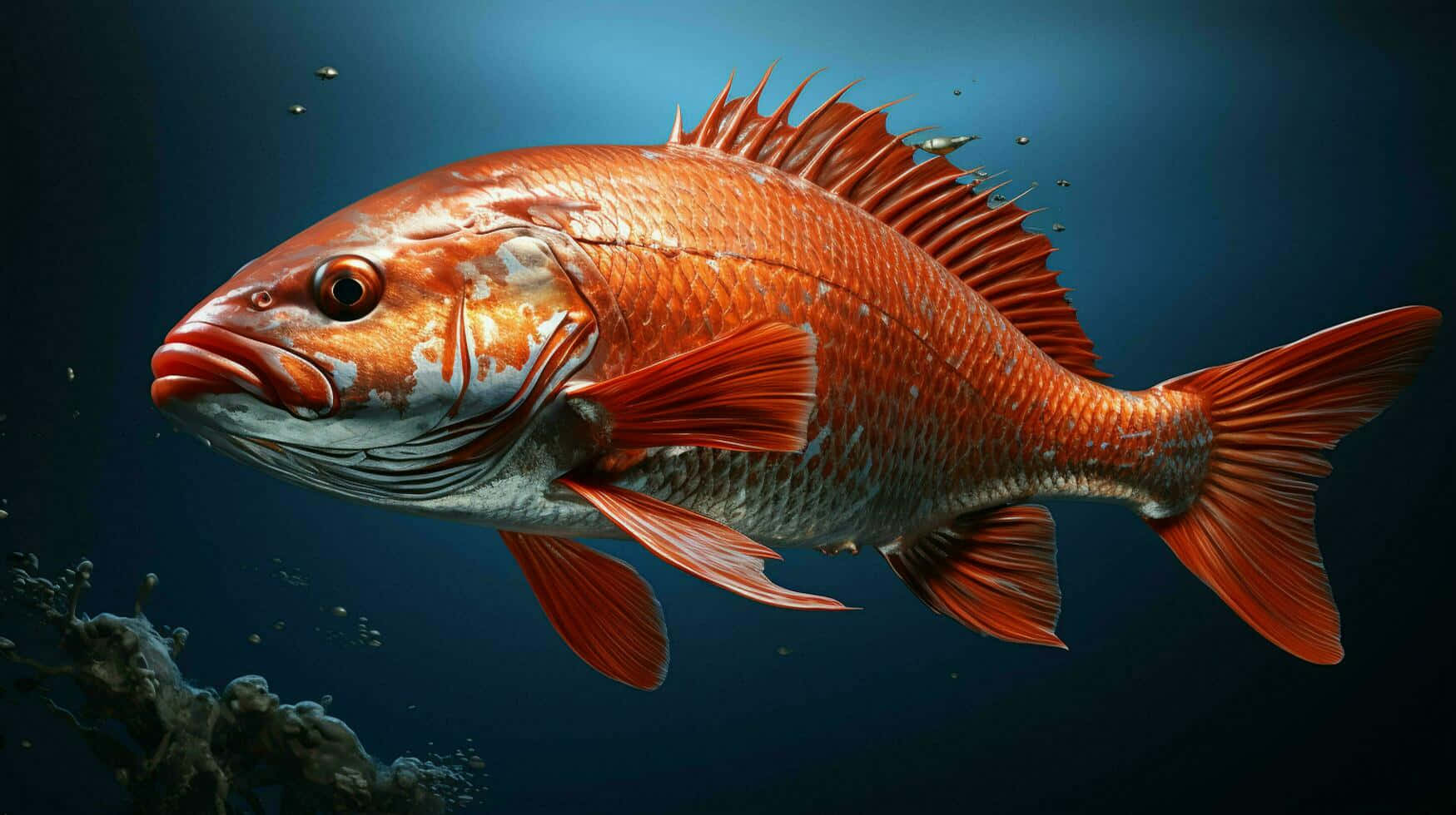 Red Snapper Underwater Wallpaper