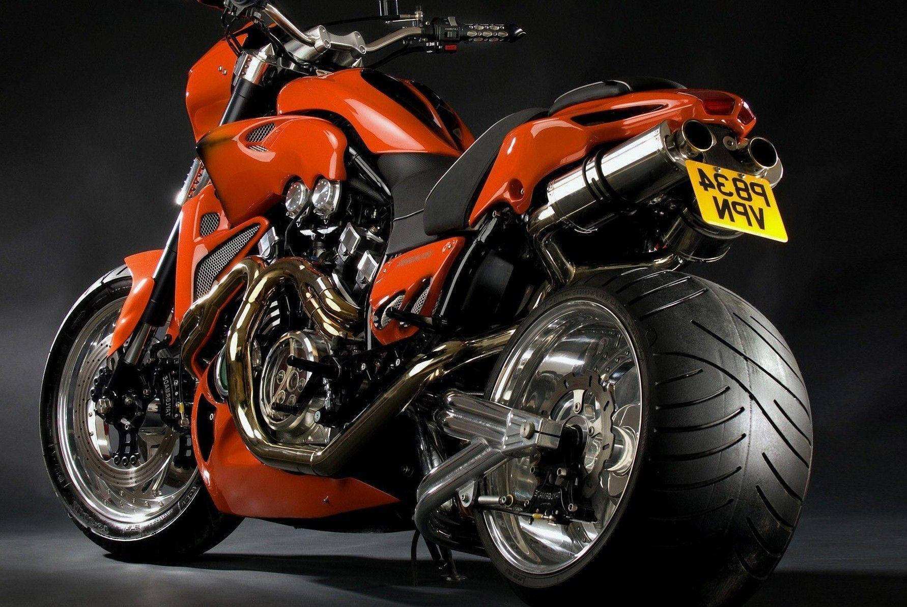 Red Superbike Racing Bikes Wallpaper