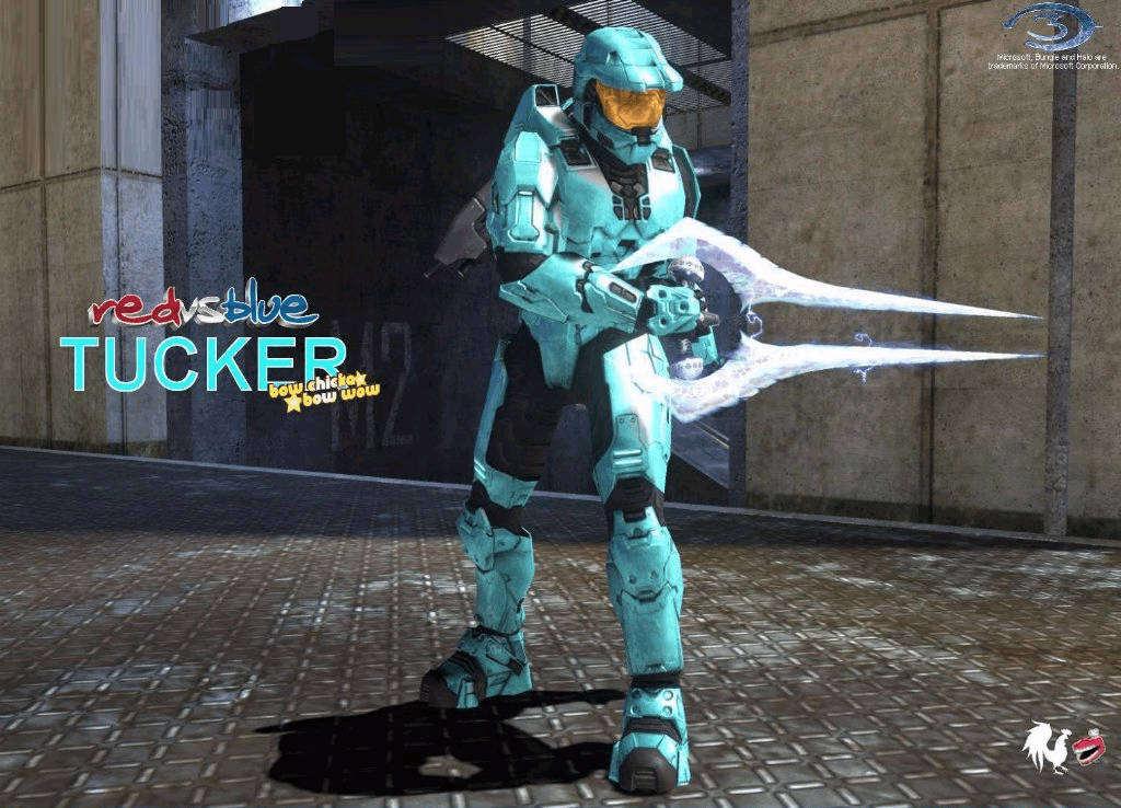 Red Vs Blue Lavernius Tucker Wallpaper