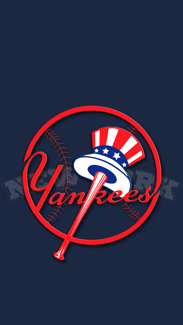 Red White And Blue New York Yankees Iphone Wallpaper