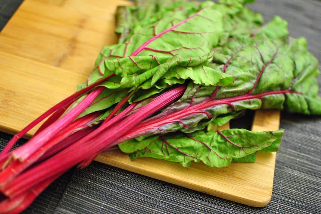 Refreshing Swiss Chard Bunch Wallpaper