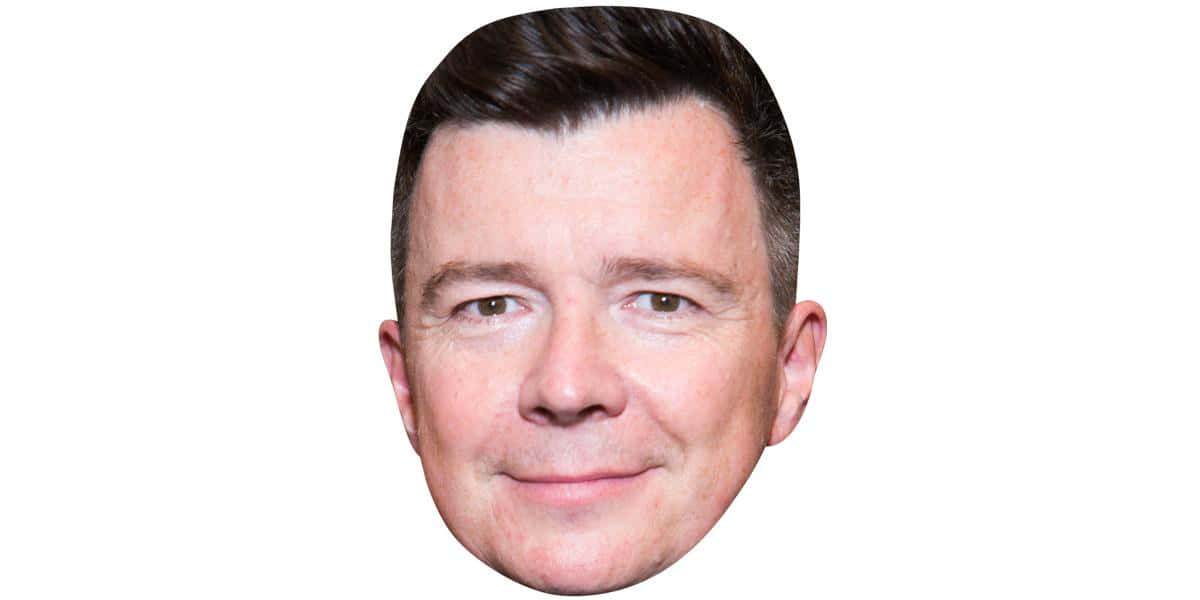 Rick Astley Showing His Music Appreciation Wallpaper