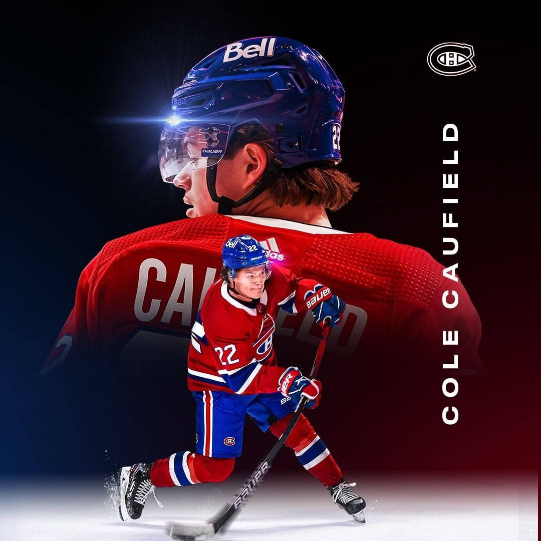 Rising Star Of Ice Hockey - Cole Caufield | Team Usa Wallpaper