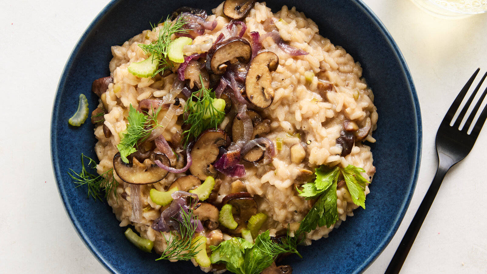 Risotto Rosemary Onions Wallpaper