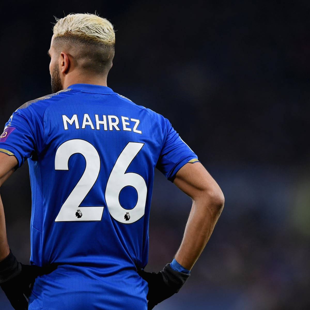 Riyad Mahrez Leicester 26 Wallpaper