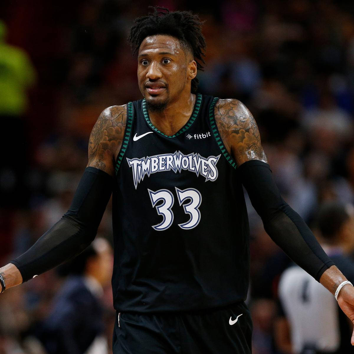 Robert Covington Sweats Off For Timberwolves Wallpaper