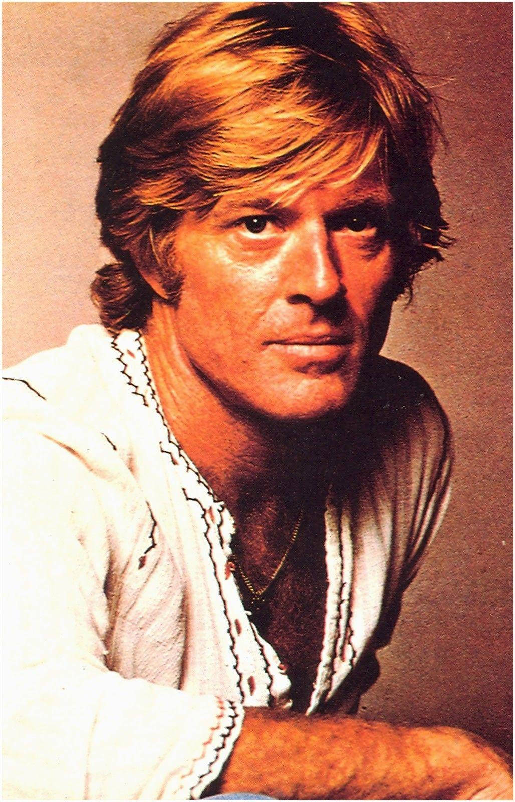 Robert Redford Striking A Pose Wallpaper